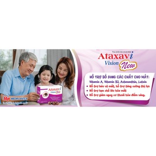 Viên bổ mắt ATAXAVI VISION NEW (hộp 30 viên)