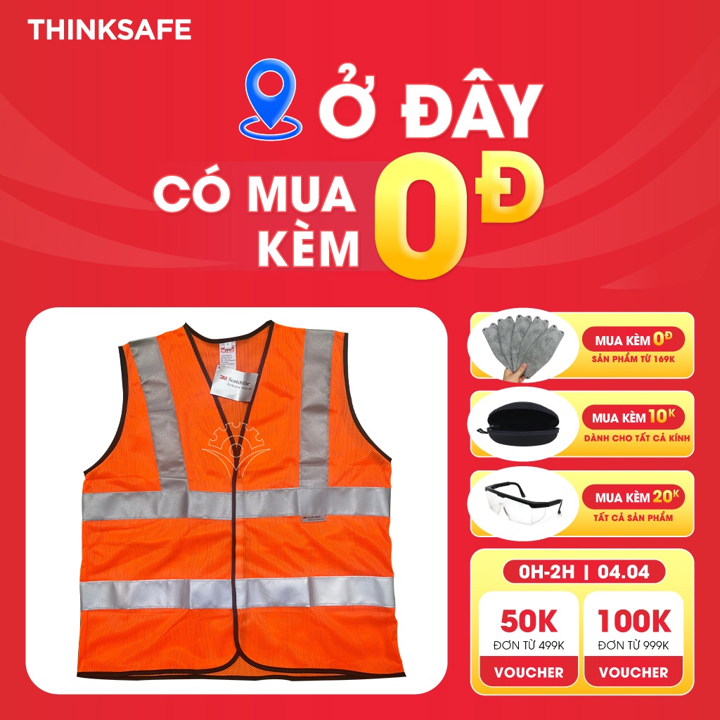 Áo phản quang lưới 3M vải thoáng mát, mỏng nhẹ chuyên dùng cho công nghiệp, nhận may, in ấn theo yêu cầu