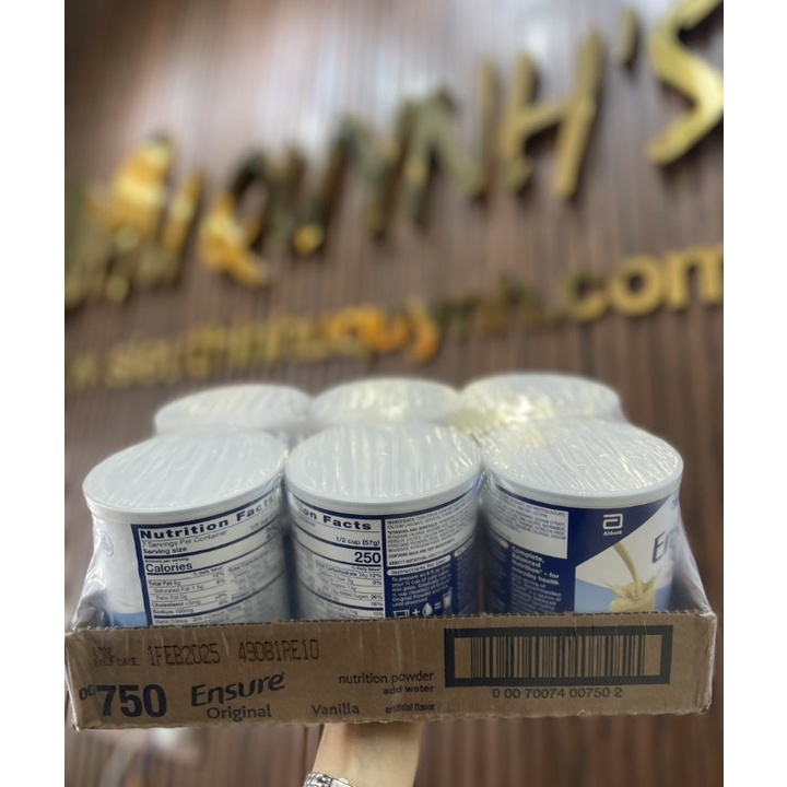 Sữa bột ENSURE MỸ original 397g mẫu mới