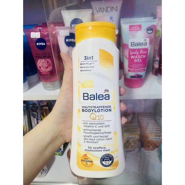 Sữa dưỡng thể Balea Q10 Body Lotion, 400ml[ Hàng nội địa Đức]🇩🇪