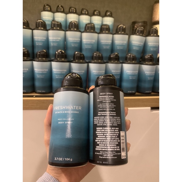 Xịt Thơm Toàn Thân Cho Nam Bath & Body Works Body Spray - BBW.VN