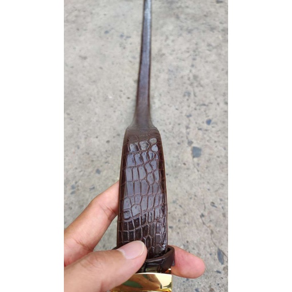 Thắt Lưng Da Bụng Cá Sấu  N22N_V