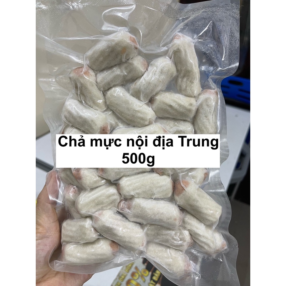 Chả mực xoắn Trung, chiên, thả lẩu, đồ ăn vặt Trung siêu ngon