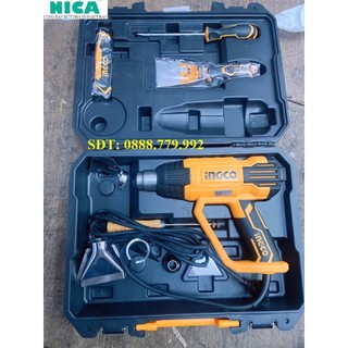 Bộ máy thổi nhiệt 2000W Ingco HG200028-1