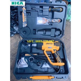 Bộ máy thổi nhiệt 2000w ingco hg200028-1