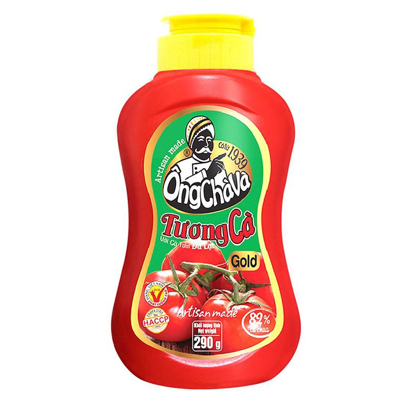 Tương Ớt/Đen/Cà/Ớt Xanh/Tiêu Cay Chitas Ông Chà Và Chai 290G