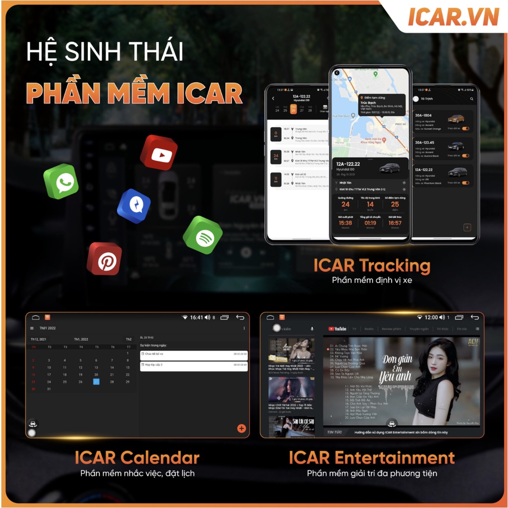 Android auto box ICAR Elliview D4 - Carplay Androi Box Biến Màn Hình Zin Theo Xe Thành Màn Hình Android, | BigBuy360 - bigbuy360.vn