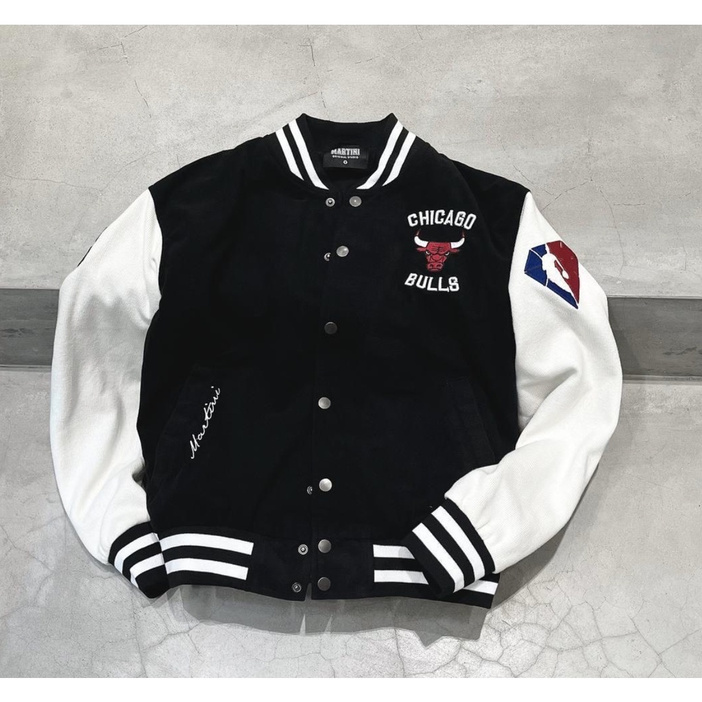 Áo Khoác Chính Hãng Varsity Martini x Chicago Bulls NBA