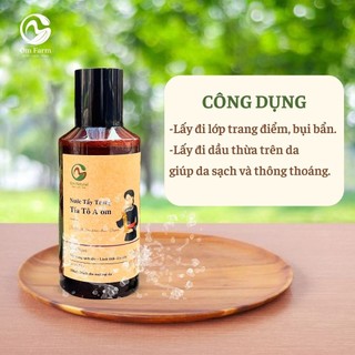 {TẶNG 2 MẪU MINI} Nước Tẩy Trang Tía Tô Lấy Đi Dầu thừa/Lớp Trang Điểm/ Kem Dưỡng Và Bụi Bẩn, làm sạch da