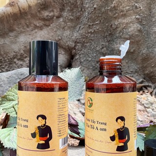 {TẶNG 2 MẪU MINI} Nước Tẩy Trang Tía Tô Lấy Đi Dầu thừa/Lớp Trang Điểm/ Kem Dưỡng Và Bụi Bẩn, làm sạch da
