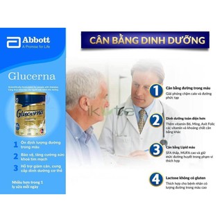 Sữa tiểu đường Glucerna Úc 850g