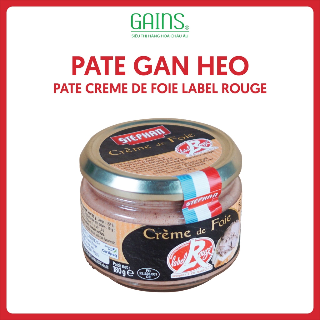PATE GAN HEO CREME - PHÁP