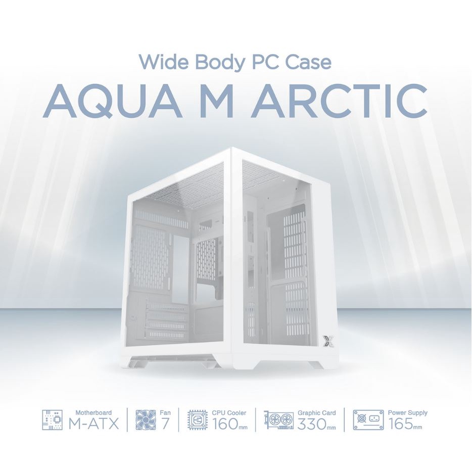Vỏ Case Xigmatek Aqua M Artic