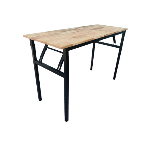 Bàn Gấp Gọn Chân Sắt Nhiều Kích Thước , Bàn Làm Việc Xếp Gọn, Bàn Học Gỗ MDF Chắc Chắn | BigBuy360 - bigbuy360.vn