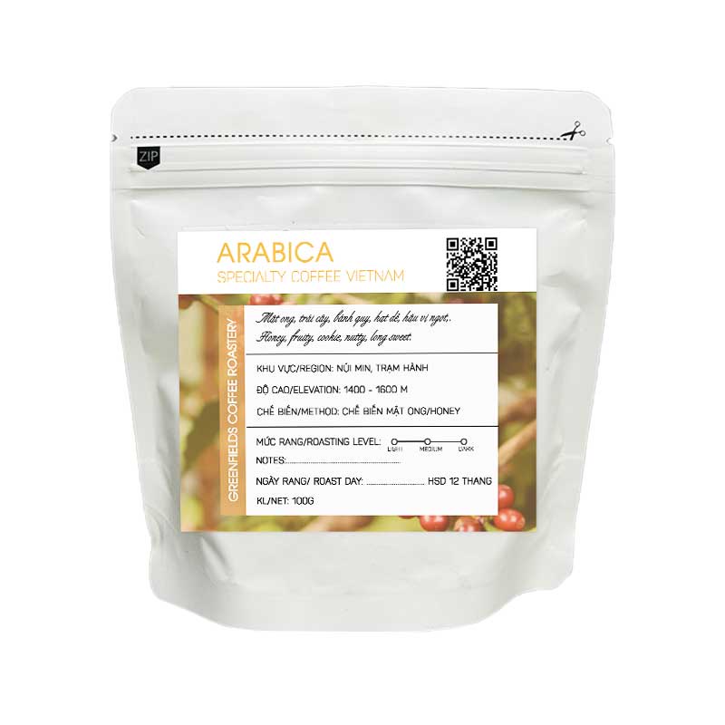 Cà phê đặc sản Arabica Specialty Coffee Vietnam 100 g