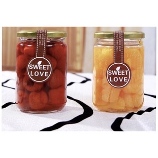 Set 10 hũ thủy tinh tròn 500ml nắp thiếc đựng gia vị, thực phẩm, các loại hạt