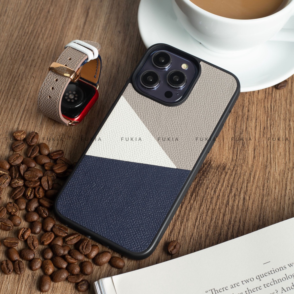 Combo dây và ốp da thủ công Epsom mix màu 3 dành cho Apple Watch/ Đồng hồ cơ và Iphone CB023