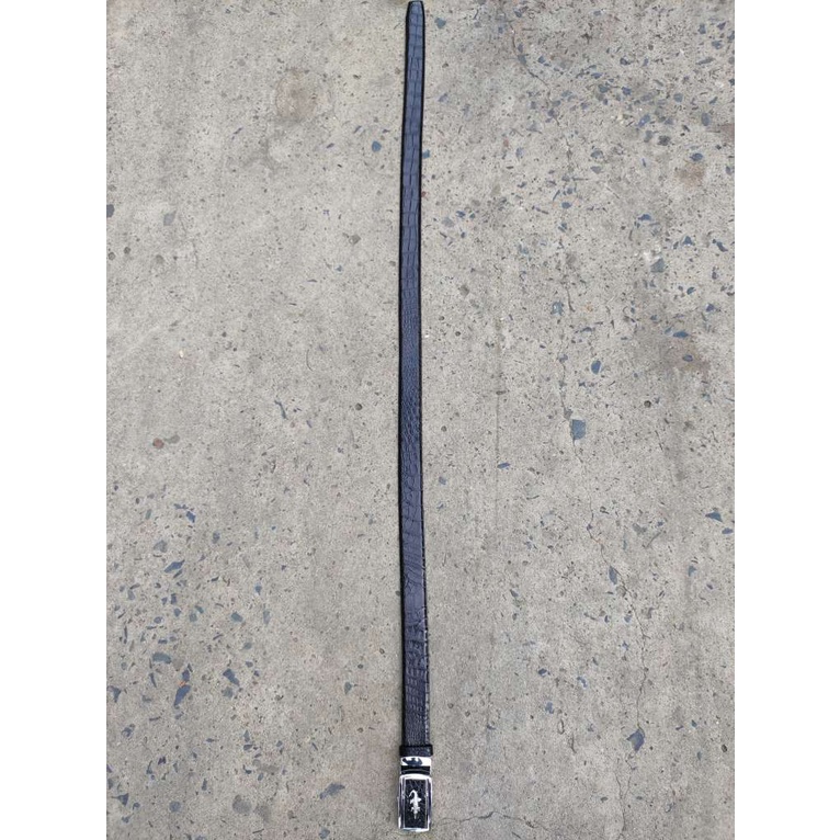 Thắt lưng liền nguyên tấm da bụng cá sấu N29D1