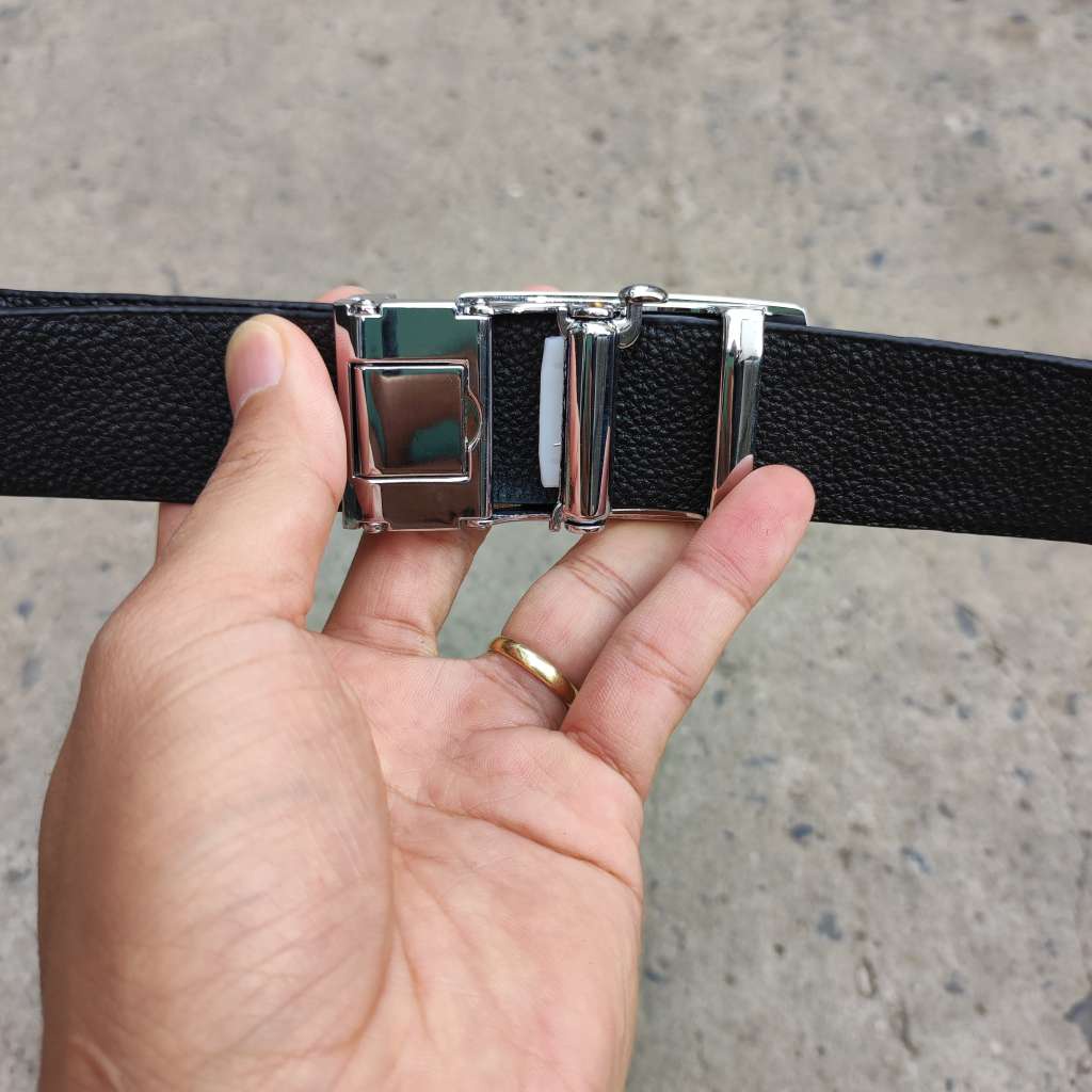 Thắt lưng liền nguyên tấm da bụng cá sấu N29D1