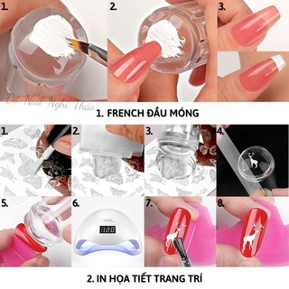 Con dấu silicon in móng tay Nghi Thảo Nails