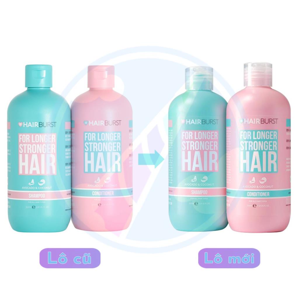 Bộ Gội Xả HairBurst 350ml Kích Thích Mọc Tóc Chắc Khỏe