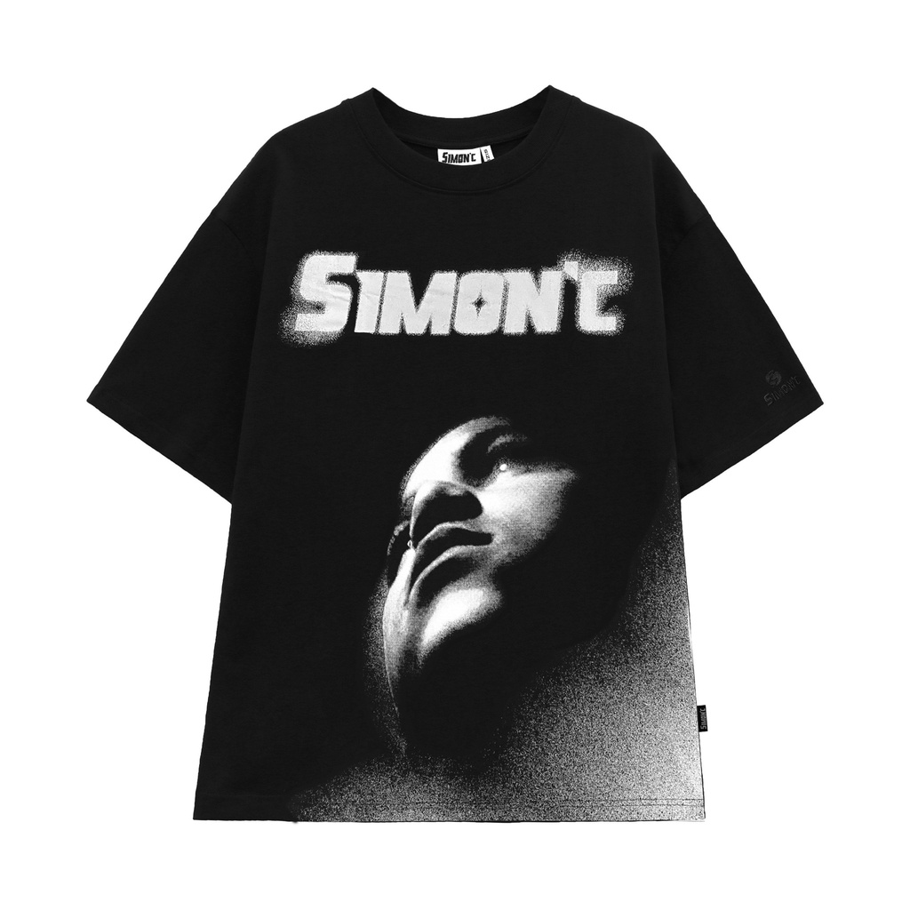 Áo Thun Simon'c Draken tee - Đen Cotton Nam Nữ Unisex Tay Lỡ Oversize Local Brand