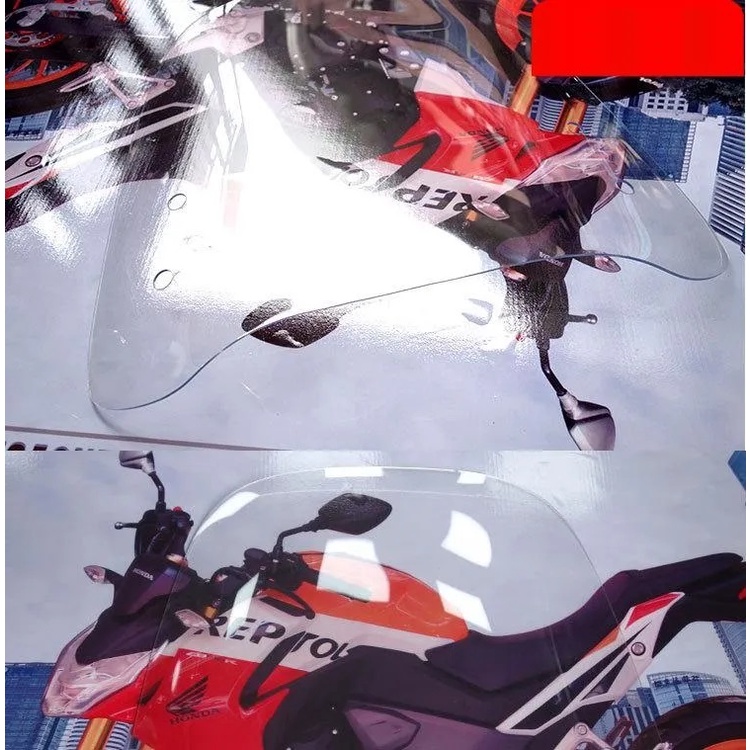 Kính Chắn Gió Xe Máy Honda Wave Vision Airblade SH125... và nhiều hãng khác - Hội quán Phượt XTU khuyên dùng