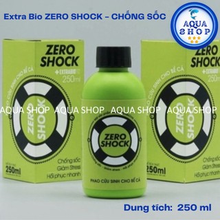 Extra Bio Zero Shock - Chống Sốc, Giảm Stress, Hồi Phục Nhanh Cho Cá Cảnh