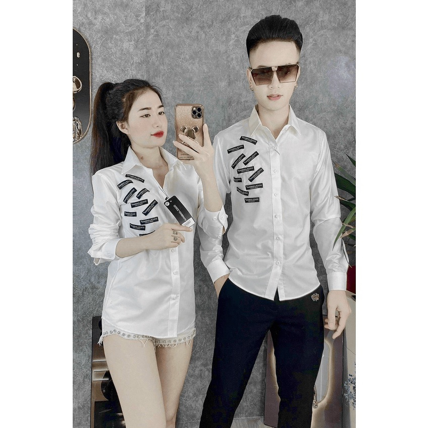 Áo sơ mi nam - nữ mẫu mới siêu hot 2023, thời trang sang trọng, sơ mi phong cách hàn quốc -NEW UNISEX