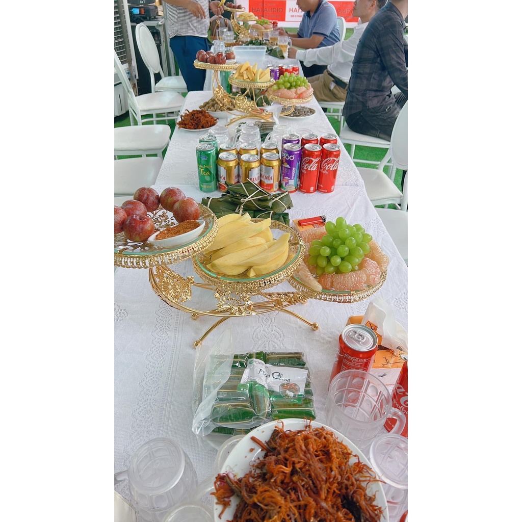 Khay đựng hoa quả đĩa thuyền vuông/ tròn MJC028