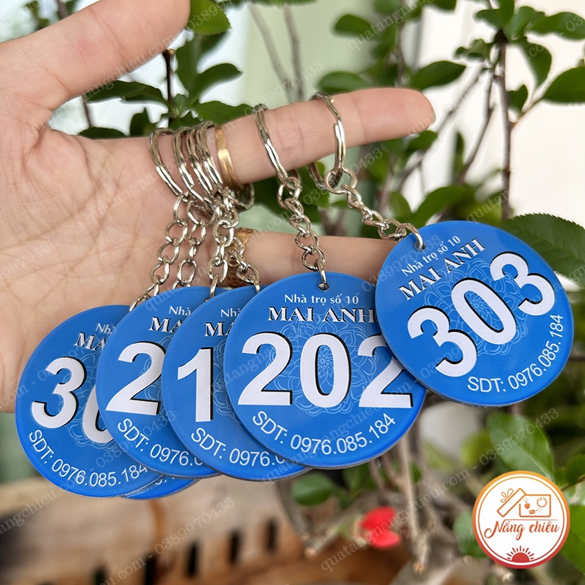 Móc khóa Mica in hình các dáng LOGO theo yêu cầu - Quảng bá thương hiệu của bạn - Giá giảm theo số lượng