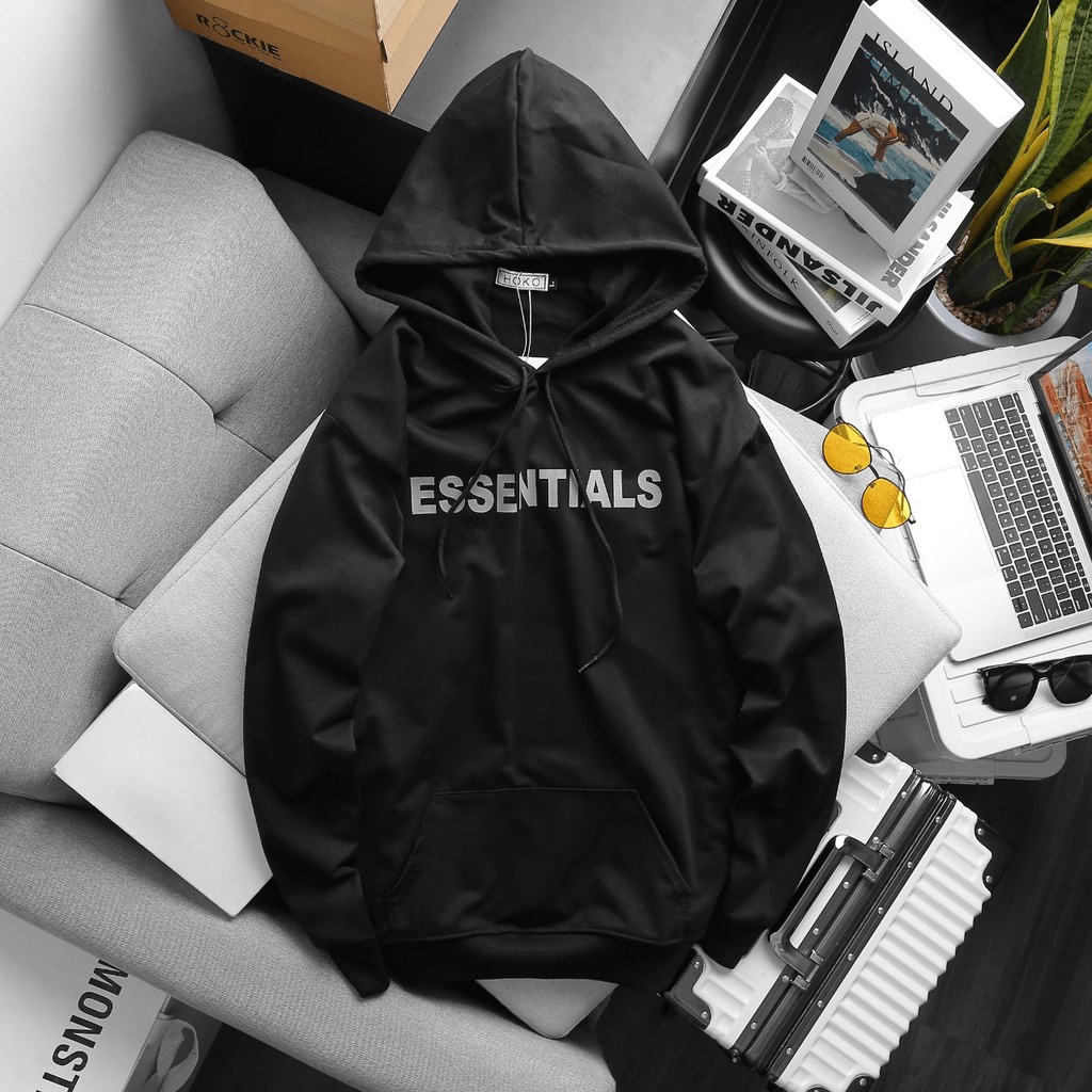 Áo hoodie HOTTREND nam nữ unisex, vải nỉ không dày thời trang thu đông, mặc thoải mái sang trọng - NEW UNISEX