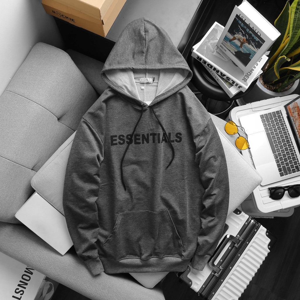 Áo hoodie HOTTREND nam nữ unisex, vải nỉ không dày thời trang thu đông, mặc thoải mái sang trọng - NEW UNISEX