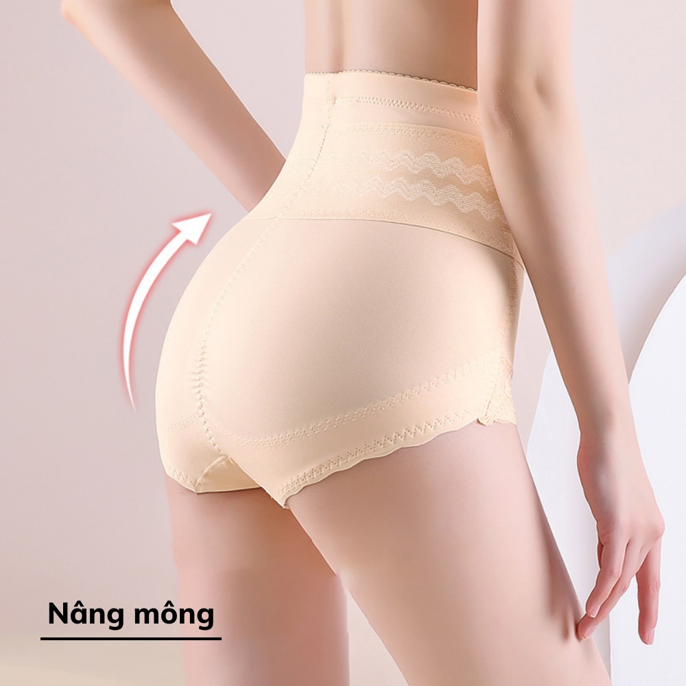 Quần lót gen nịt bụng mặc váyUZI9 hỗ trợ nâng mông thon gọn bụng có n chất liệu co giãn