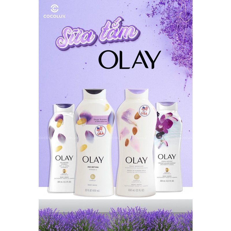 Sữa Tắm Olay Complex Body Wash 364ml