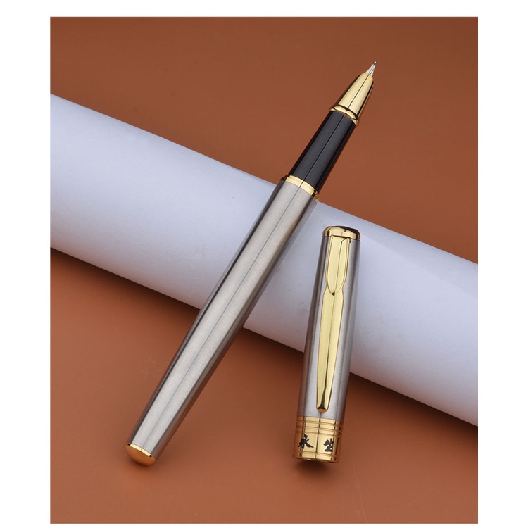 Bút máy ngòi cong cao cấp giá rẻ luyện viết Chữ Hán, chữ Trung Quốc có hộp kèm 2 ngòi dự phòng 0.7mm NHT Book