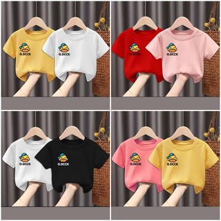 Áo thun cộc tay mùa hè  hình vịt dễ thương cho bé