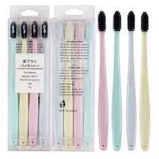 Sét 4 bàn chải đánh răng Muji nhật bản