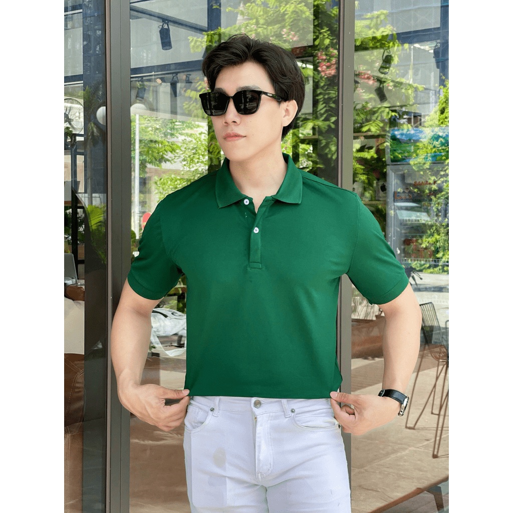 Áo polo nam có khóa kéo mẫu mới hottrend, áo cao cấp vải cá sấu size VNXK sang trọng, thời trang - NEW UNISEX