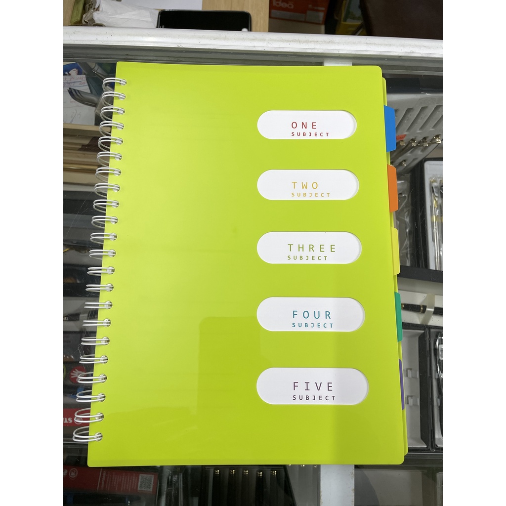 Sổ lò xo A4 có phân trang Heeton D12-653 (có phân trang)
