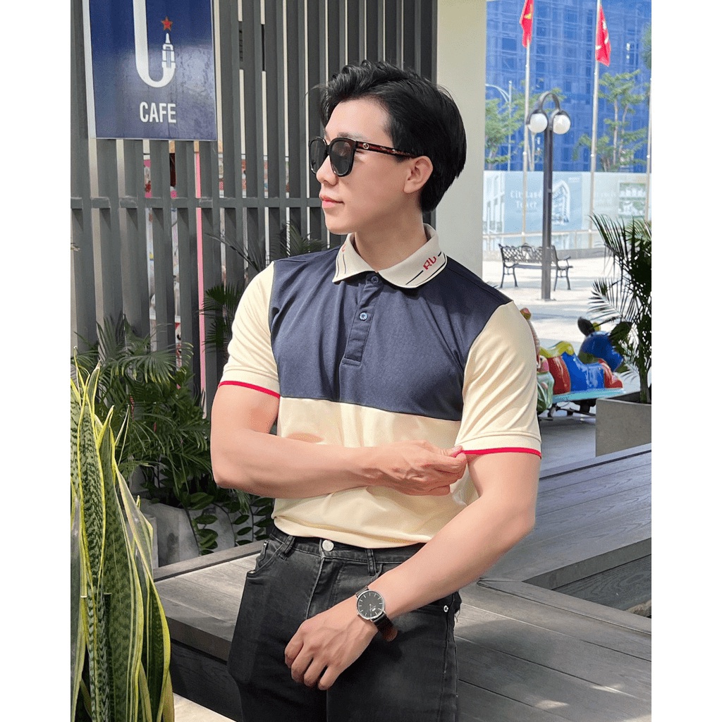 Áo polo nam PHỐI ĐẸP SIÊU HOT, áo cao cấp vải cá sấu size VNXK sang trọng, thời trang - NEW UNISEX