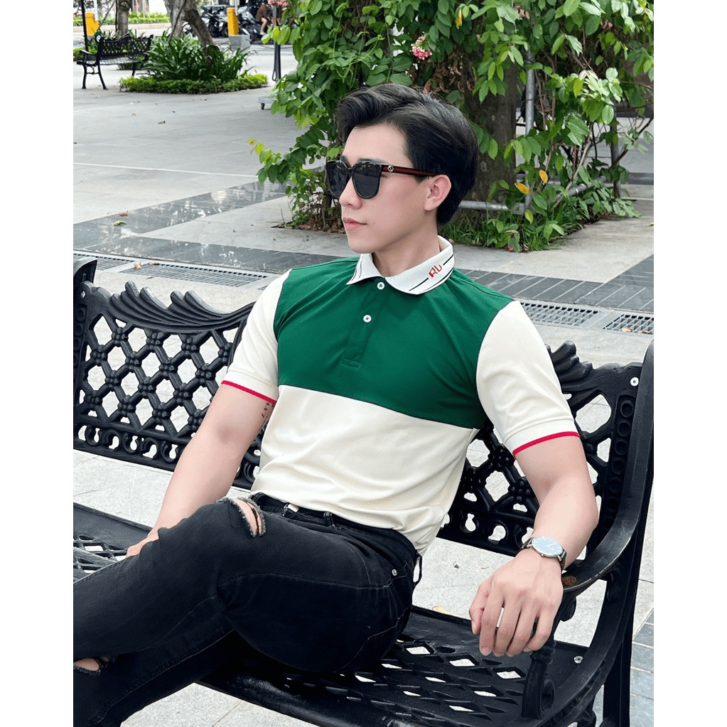 Áo polo nam PHỐI ĐẸP SIÊU HOT, áo cao cấp vải cá sấu size VNXK sang trọng, thời trang - NEW UNISEX