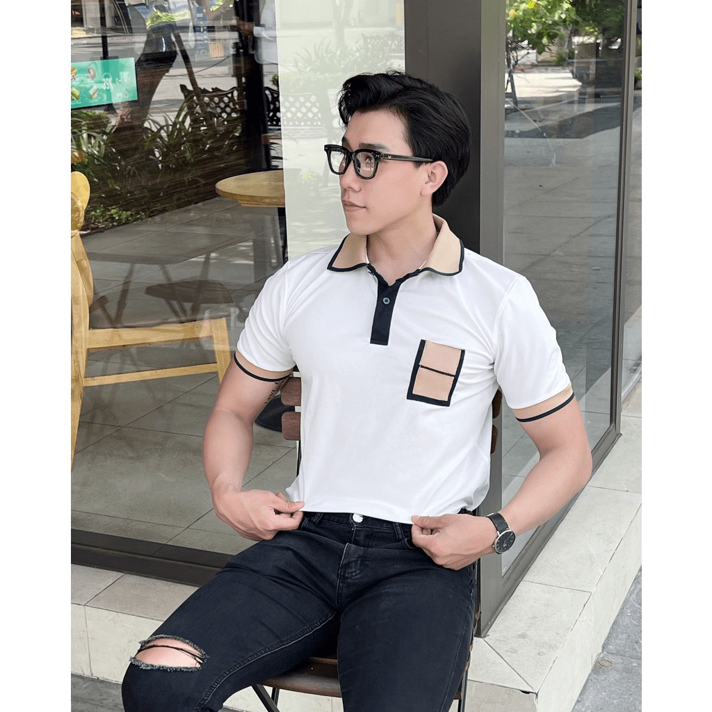 Áo polo nam PHỐI ĐẸP SIÊU HOT, áo cao cấp vải cá sấu size VNXK sang trọng, thời trang - NEW UNISEX