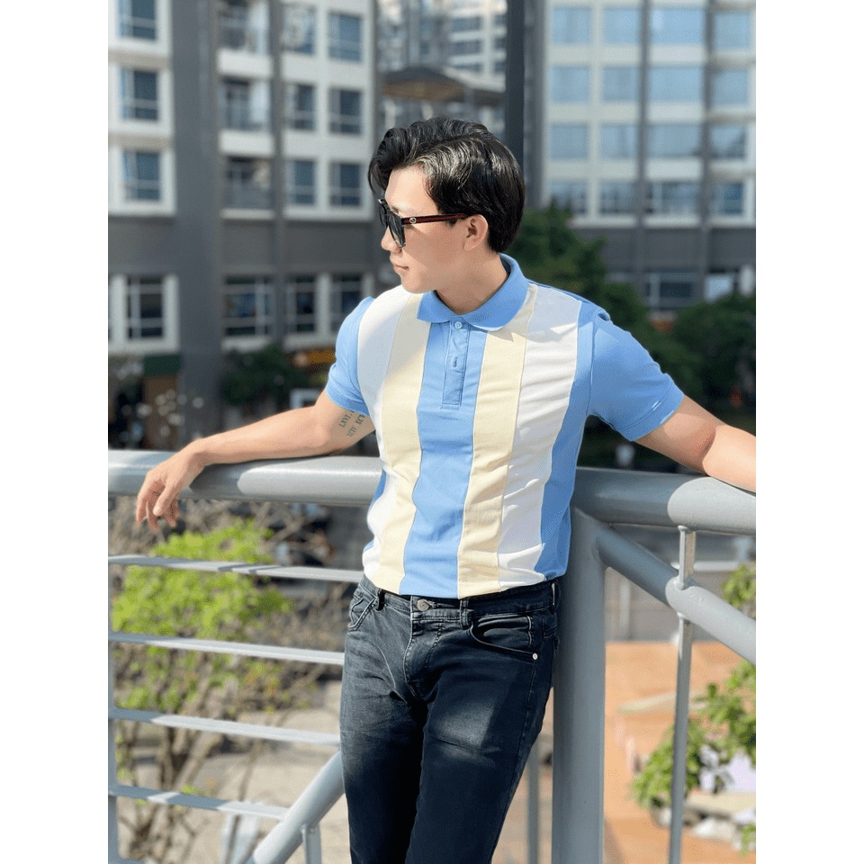 Áo polo nam THIẾT KẾ MỚI - PHONG CÁCH MỚI, áo cao cấp vải poly cá sấu VNXK sang trọng, thời trang - NEW UNISEX