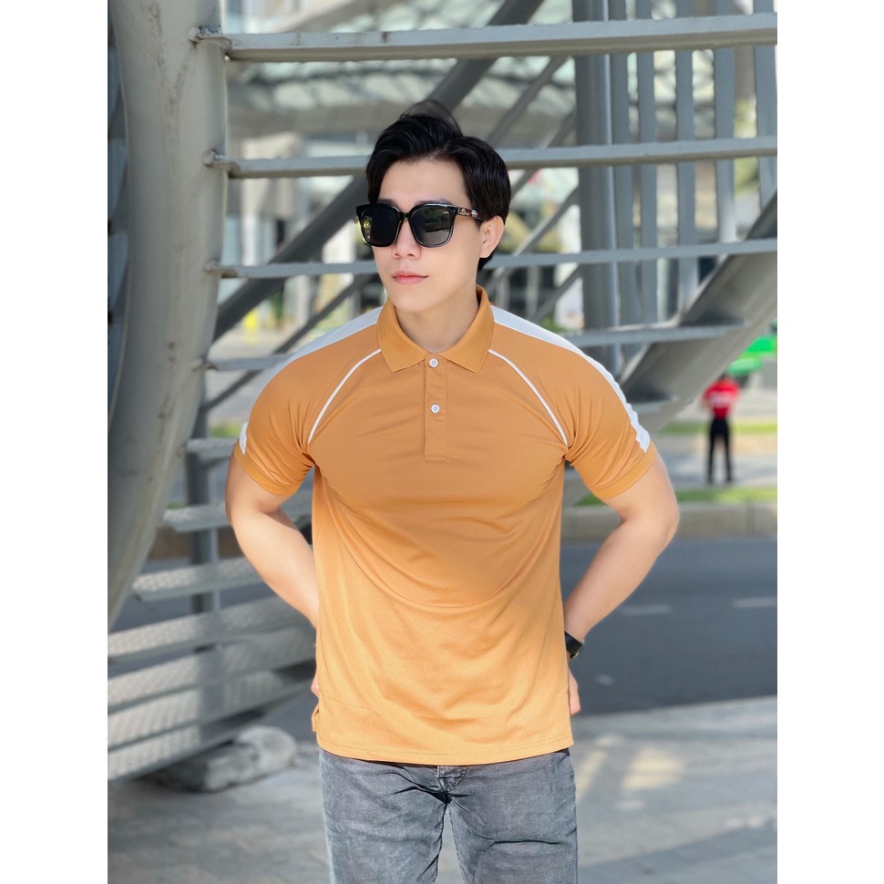 Áo polo nam THIẾT KẾ MỚI - PHONG CÁCH MỚI, áo cao cấp vải poly cá sấu VNXK sang trọng, thời trang - NEW UNISEX
