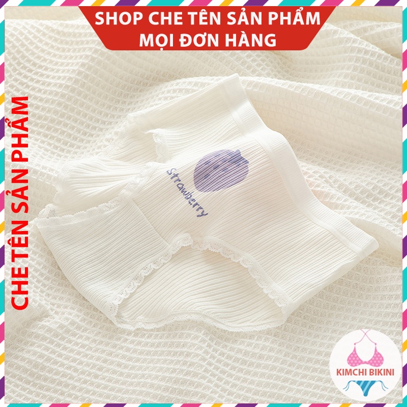 quần trong nữ cotton vải mềm cao cấp KIMCHIBIKINI quần nót nữ dễ Thương mềm mại thoáng mát siêu đẹp QL031
