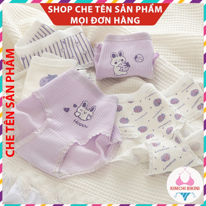 quần silit nữ cotton vải mềm cao cấp KIMCHIBIKINI quần xì nữ dễ Thương mềm mại thoáng mát siêu đẹp QL031
