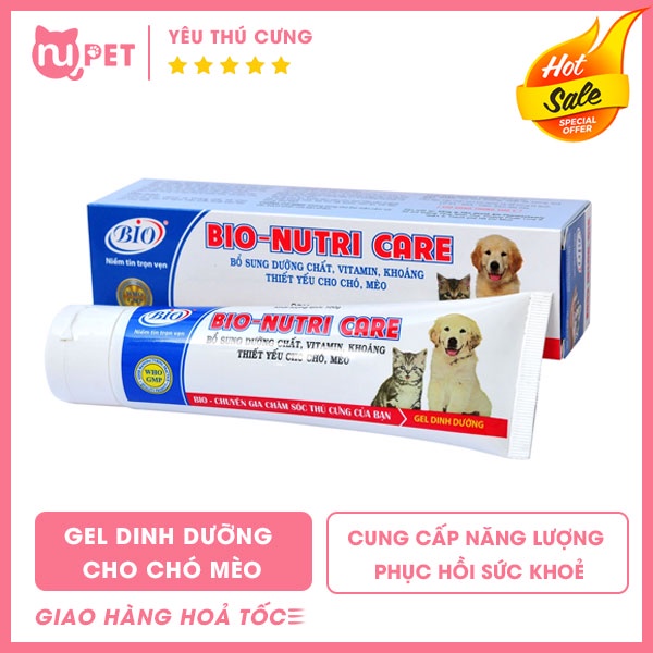 Gel dinh dưỡng Bio-Nutri Care cho chó mèo