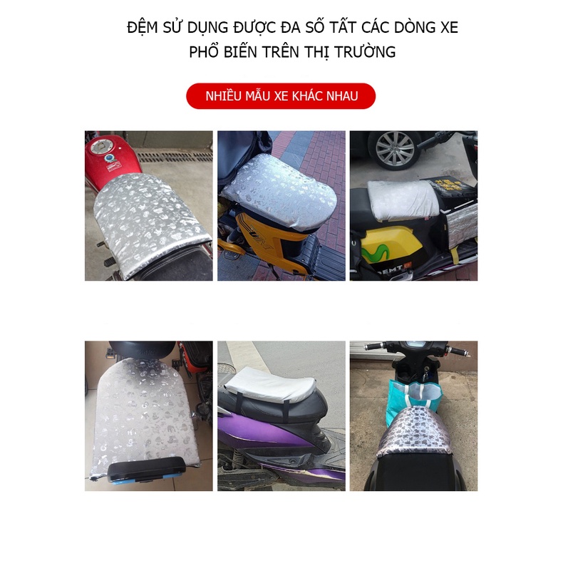 Đệm chống ê mông, chống nóng, chống thấm nước 4 mùa đa năng khi ngồi trên xe máy trong thời gian dài - Phượt XTU