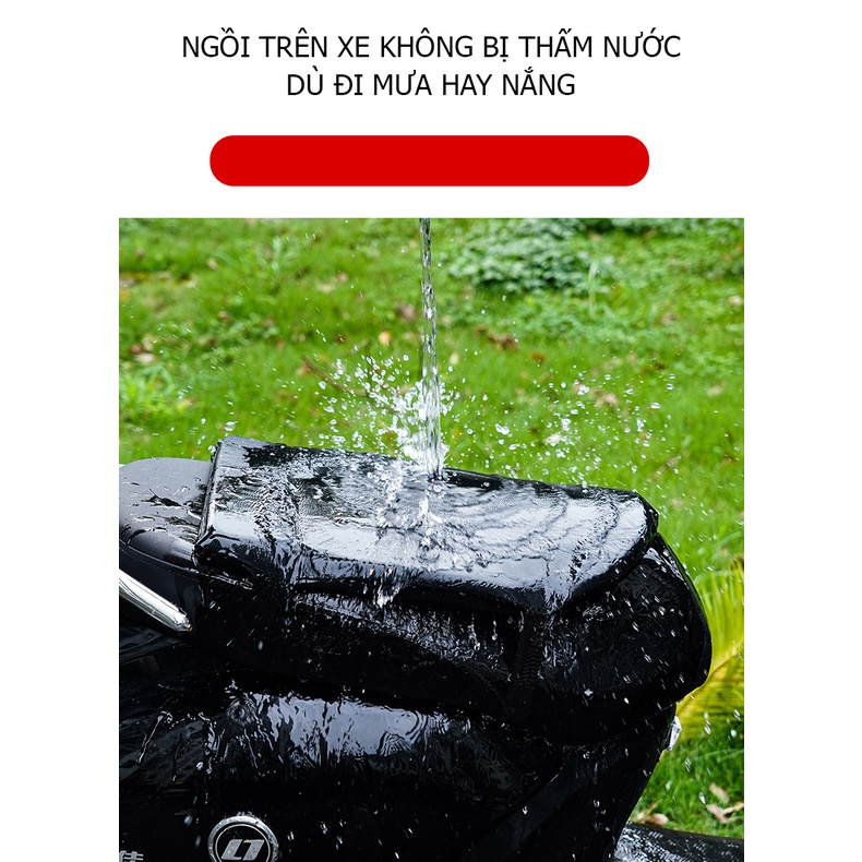 Đệm chống ê mông, chống nóng, chống thấm nước 4 mùa đa năng khi ngồi trên xe máy trong thời gian dài - Phượt XTU